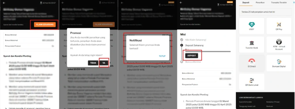 Cara Mengikuti Welcome Bonus 200%